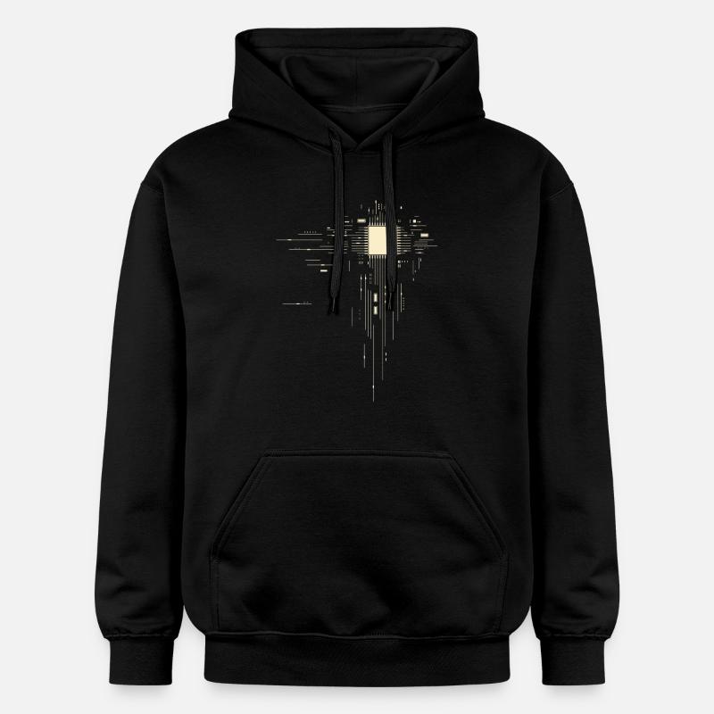 Processeur - PCB - Sweat à capuche Softstyle® Gildan Unisexe - noir