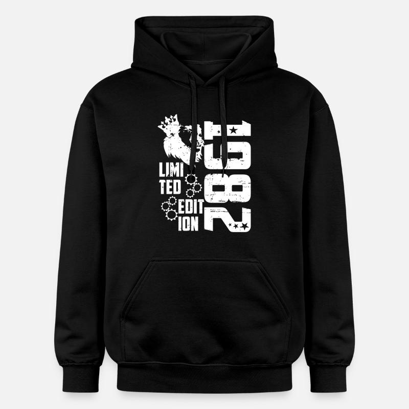 1982 Born Édition Limitée - Sweat à capuche Softstyle® Gildan Unisexe - noir