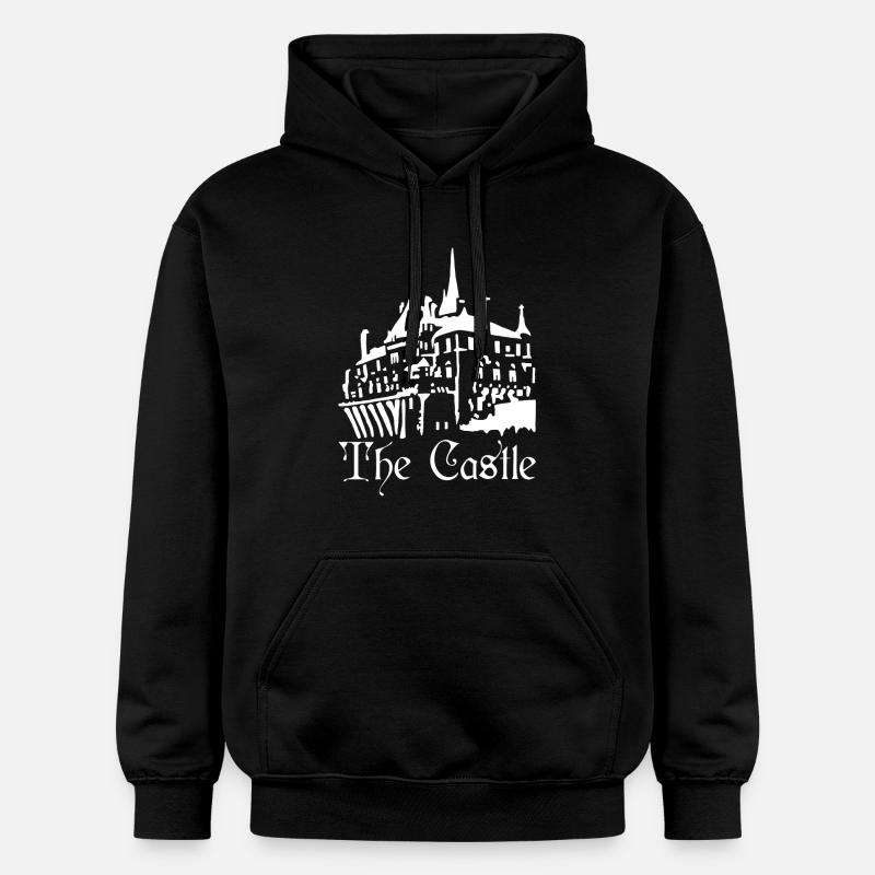 Le château blanc - Sweat à capuche Softstyle® Gildan Unisexe - noir