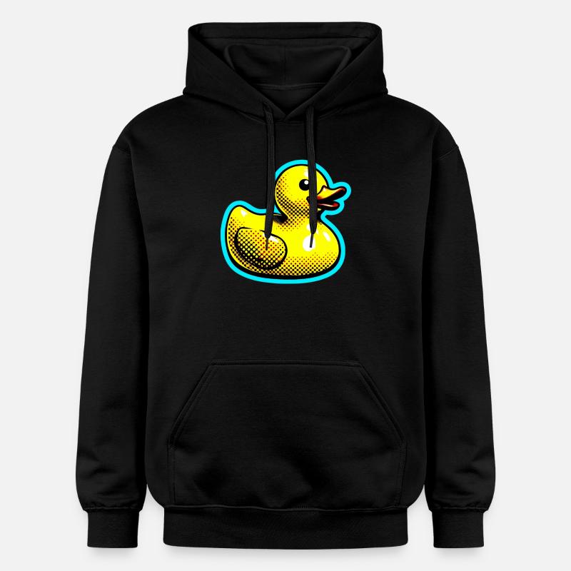 Caneton Canard Canard Canard - Sweat à capuche Softstyle® Gildan Unisexe - noir