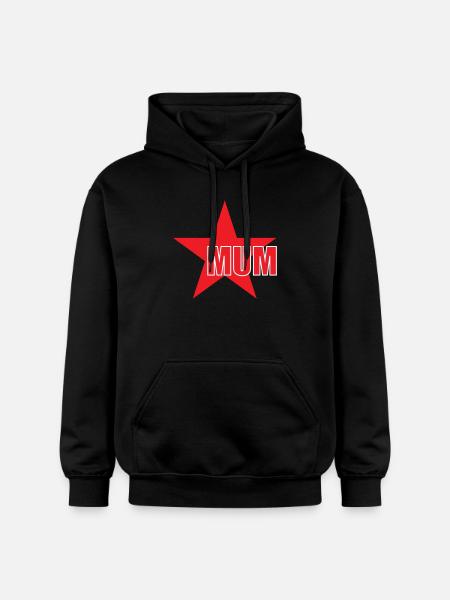 Maman d'Amour - Mother's Day - Gildan Unisex Softstyle® Midweight Hoodie - black