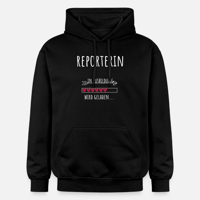 Journalisme Étudiant Profession Éducation Reporter - Sweat à capuche Softstyle® Gildan Unisexe - noir