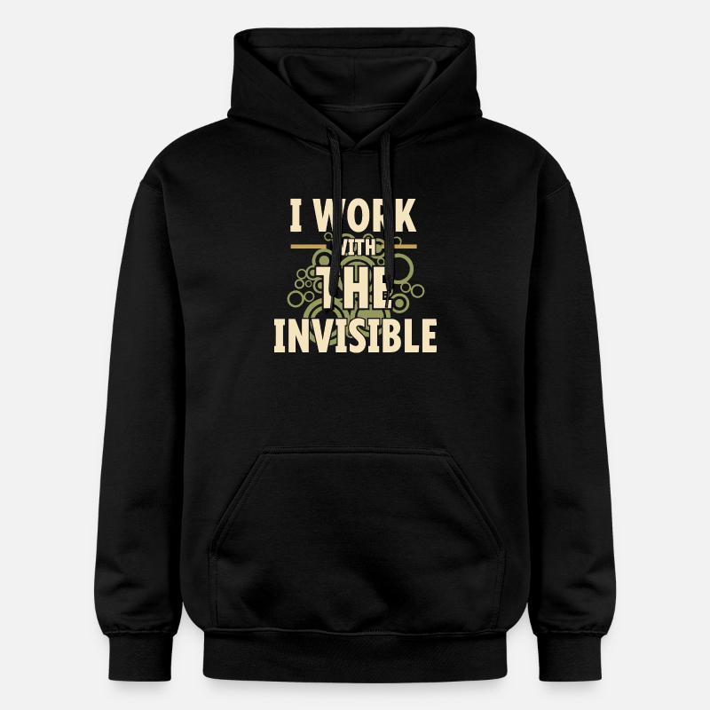 microbiologie - Sweat à capuche Softstyle® Gildan Unisexe - noir