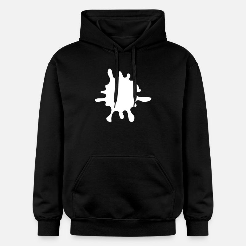 Touche de couleur - Sweat à capuche Softstyle® Gildan Unisexe - noir
