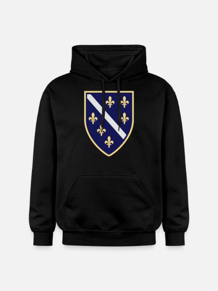 Bosna - Gildan Unisex Softstyle® Midweight Hoodie - Schwarz