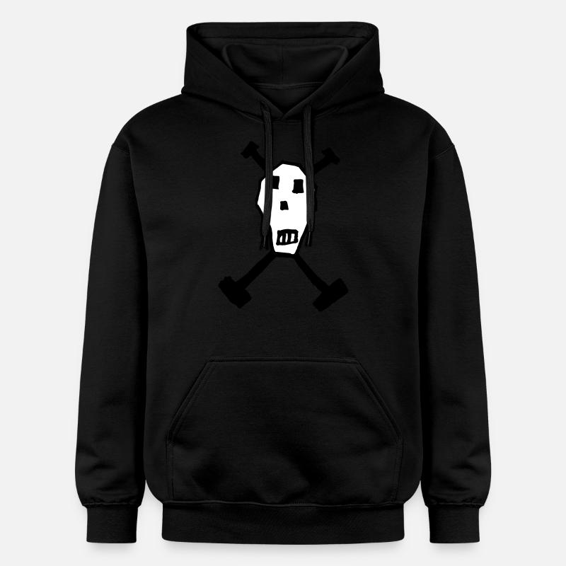 pirate - Sweat à capuche Softstyle® Gildan Unisexe - noir