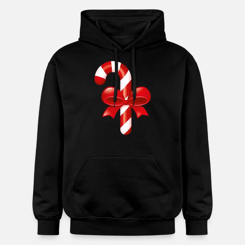 Smiley Christmas Candy - Sweat à capuche Softstyle® Gildan Unisexe - noir