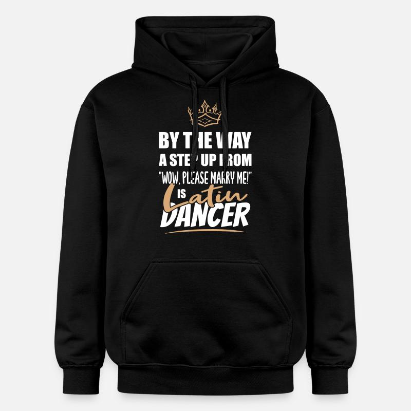 Les danseurs latins sont les plus séduisants - Sweat à capuche Softstyle® Gildan Unisexe - noir