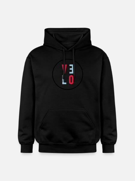 Velo - Gildan Unisex Softstyle® Midweight Hoodie - Schwarz
