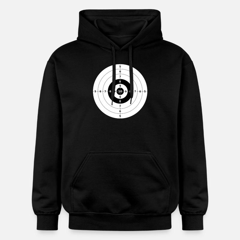 dartboard - Sweat à capuche Softstyle® Gildan Unisexe - noir