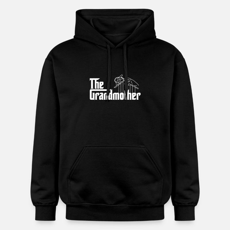 Die Großmutter - Gildan Unisex Softstyle® Midweight Hoodie - Schwarz