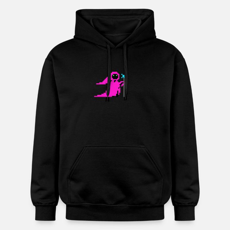 rose Mage - Sweat à capuche Softstyle® Gildan Unisexe - noir