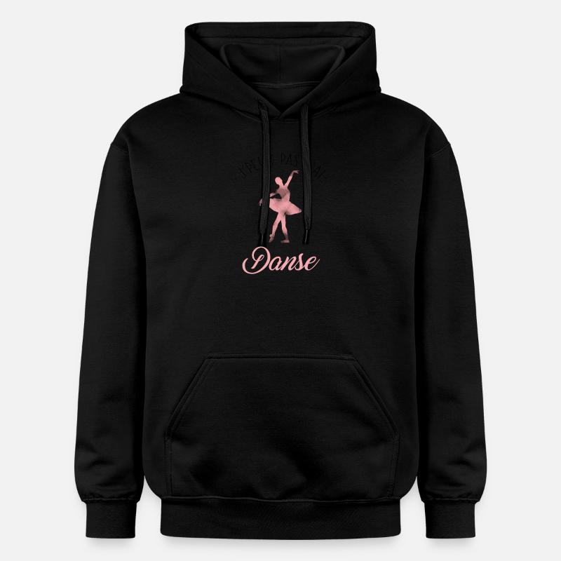 J'peux pas j'ai Danse - Sweat à capuche Softstyle® Gildan Unisexe - noir