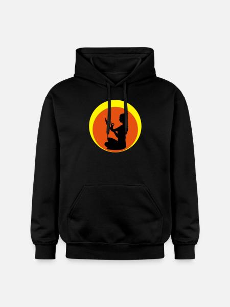 Joga - Gildan Unisex Softstyle® Midweight Hoodie - Schwarz