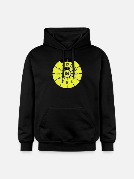 TÜV 1984 - Gildan Unisex Softstyle® Midweight Hoodie - black