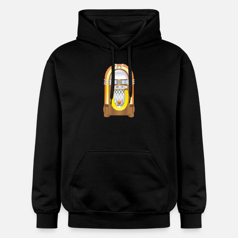 jukebox - Sweat à capuche Softstyle® Gildan Unisexe - noir