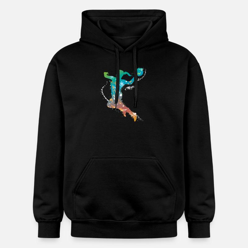 féminin de handball de - Sweat à capuche Softstyle® Gildan Unisexe - noir