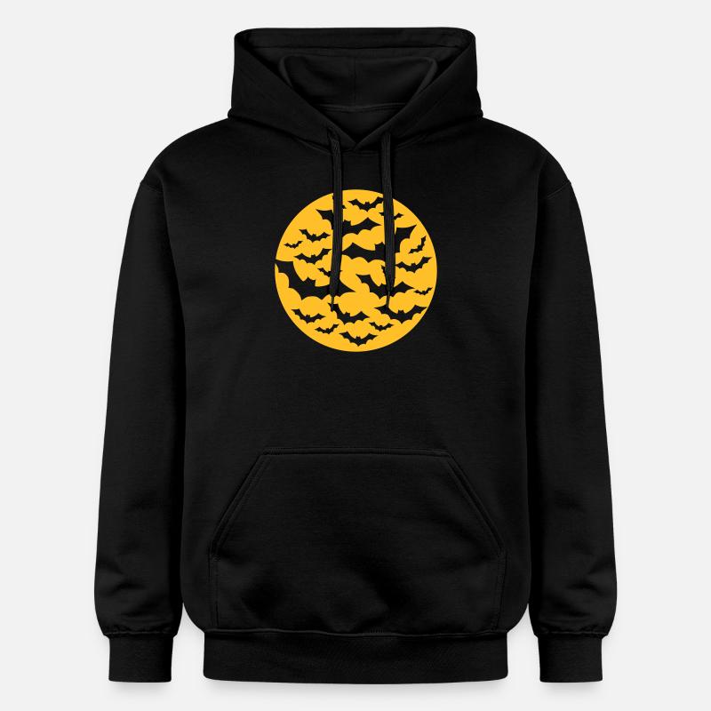 Fledermäuse - Gildan Unisex Softstyle® Midweight Hoodie - Schwarz