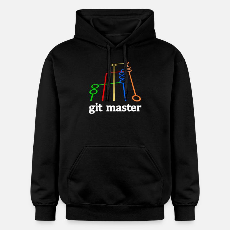 git master vWhite - Sweat à capuche Softstyle® Gildan Unisexe - noir