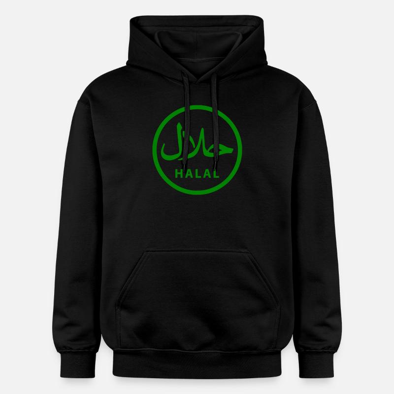 Halal - Sweat à capuche Softstyle® Gildan Unisexe - noir