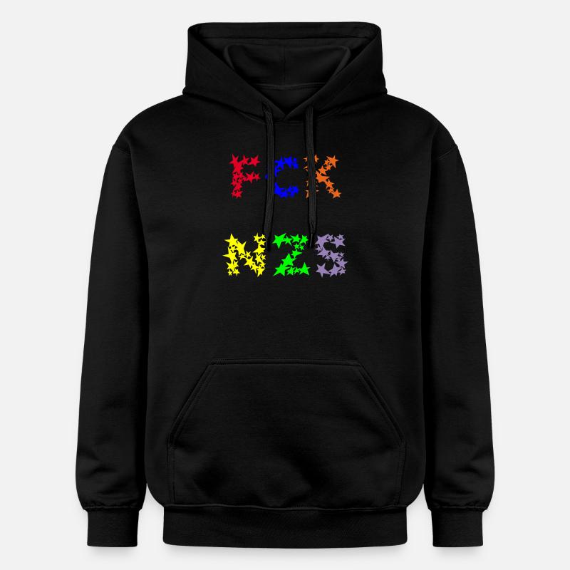 FCK NZS - Sweat à capuche Softstyle® Gildan Unisexe - noir