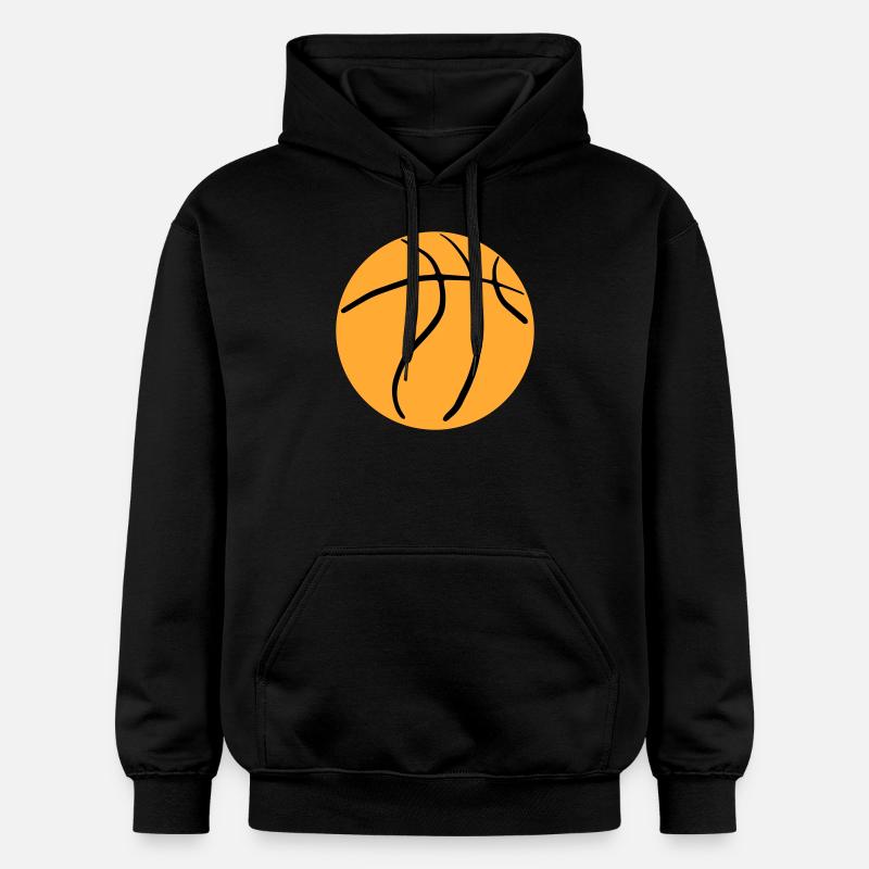 Basket-ball 21 - Sweat à capuche Softstyle® Gildan Unisexe - noir