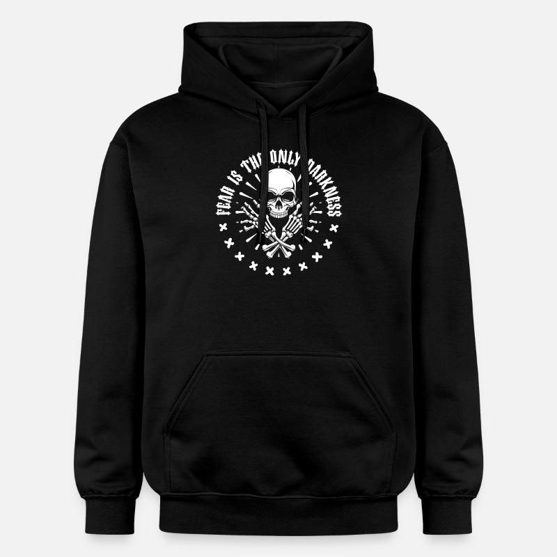 Peur - Sweat à capuche Softstyle® Gildan Unisexe - noir