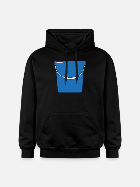 Eimer - Gildan Unisex Softstyle® Midweight Hoodie - Schwarz