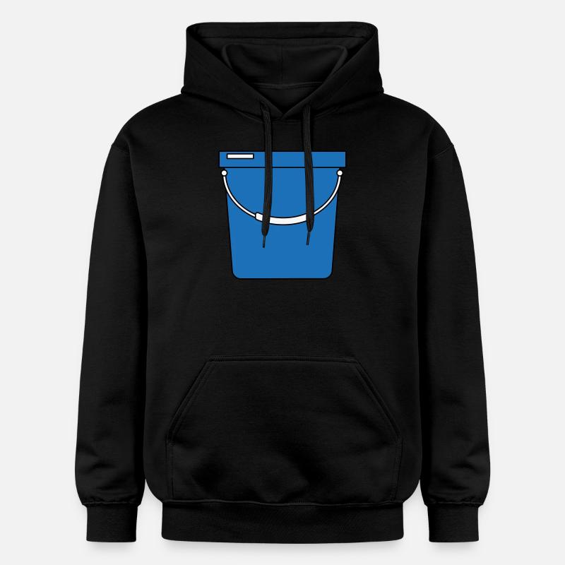 Eimer - Gildan Unisex Softstyle® Midweight Hoodie - Schwarz