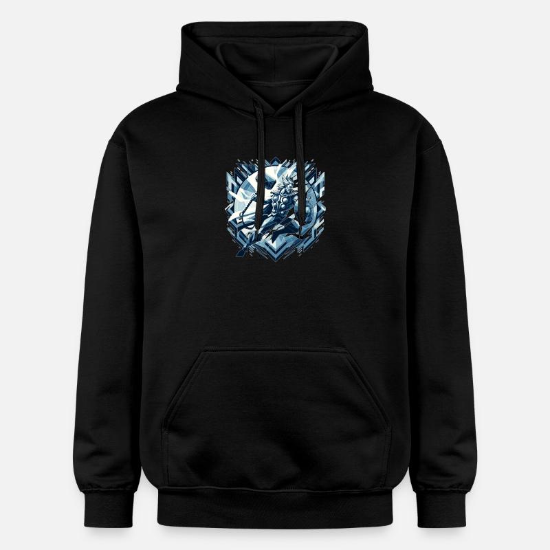 Guerriers de l’ère glaciaire - Sweat à capuche Softstyle® Gildan Unisexe - noir