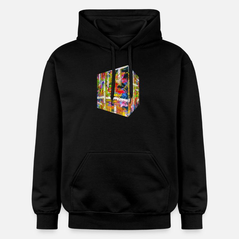 « 3DMaster » par Acryl Gallery & Design - Sweat à capuche Softstyle® Gildan Unisexe - noir