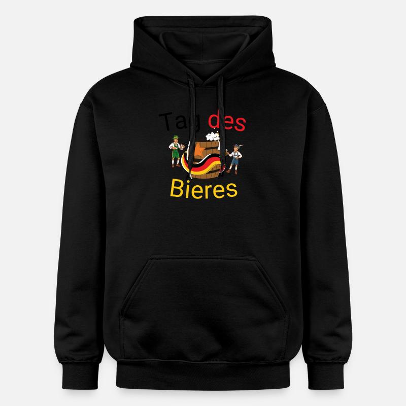 Journée allemande de la bière - Sweat à capuche Softstyle® Gildan Unisexe - noir