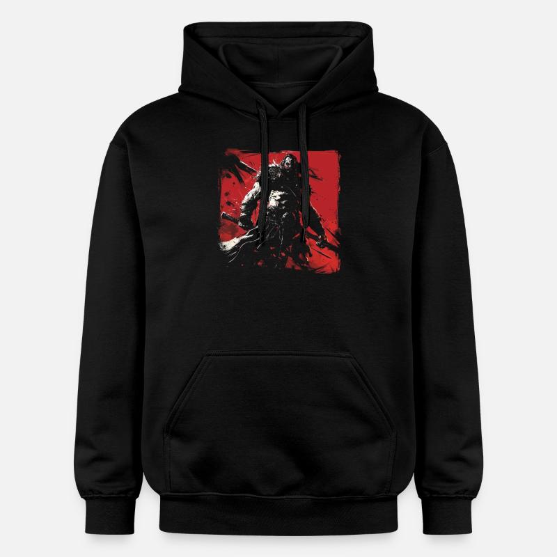 Horde barbare - Sweat à capuche Softstyle® Gildan Unisexe - noir