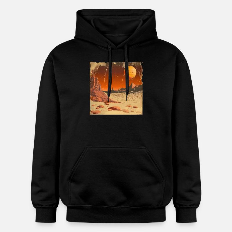 Mars - Sweat à capuche Softstyle® Gildan Unisexe - noir
