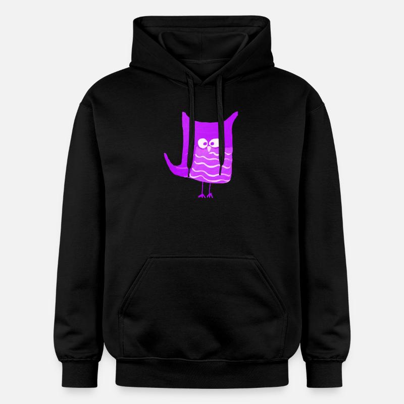 Eulalia violet - Sweat à capuche Softstyle® Gildan Unisexe - noir