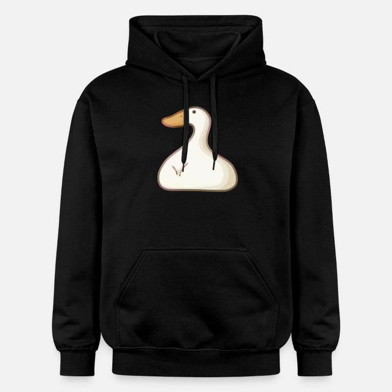 canard - Sweat à capuche Softstyle® Gildan Unisexe - noir