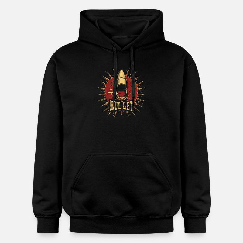 Serrer les dents - Sweat à capuche Softstyle® Gildan Unisexe - noir
