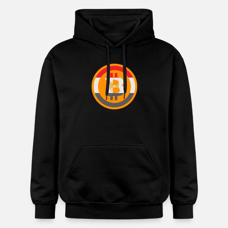 Bitcoin Egypt - Sweat à capuche Softstyle® Gildan Unisexe - noir