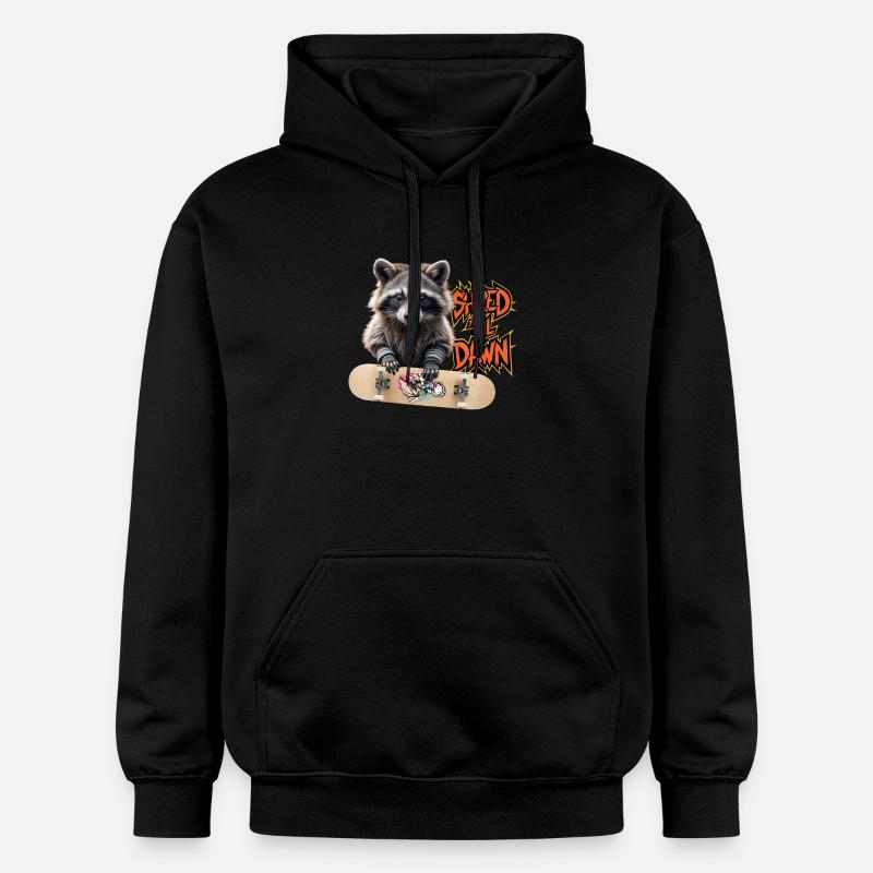 Déchiqueter jusqu’à l’aube - Sweat à capuche Softstyle® Gildan Unisexe - noir