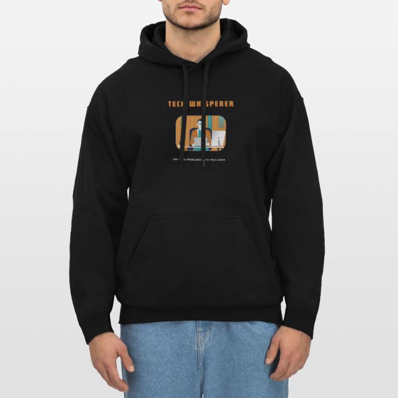 Tech Whisperer Solving Problems Gildan Unisex Softstyle® Midweight Hoodie