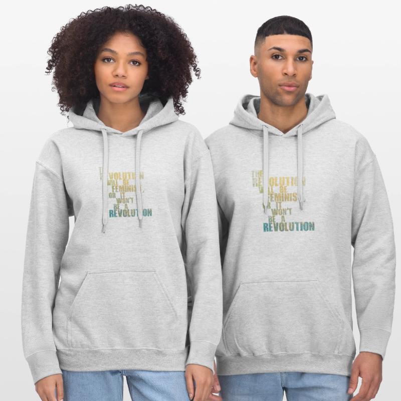 Die Revolution wird feministisch sein, oder wird sie es nicht sein Gildan Unisex Softstyle® Midweight Hoodie