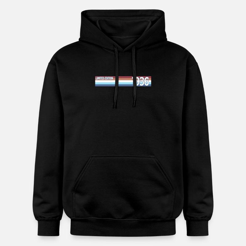 rétro 1936 limited edition - Sweat à capuche Softstyle® Gildan Unisexe - noir