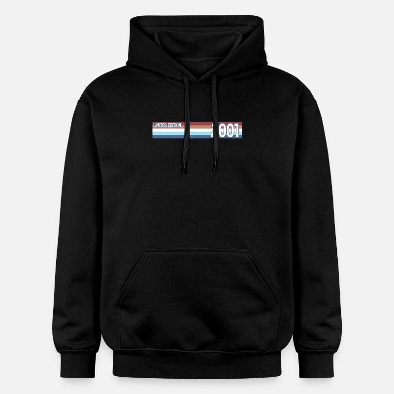 rétro 2001 limited edition - Sweat à capuche Softstyle® Gildan Unisexe - noir