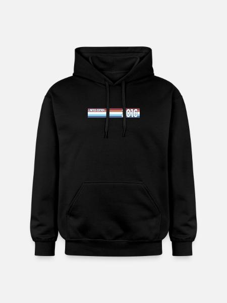Retro 2016 Limited Edition - Gildan Unisex Softstyle® Midweight Hoodie - black