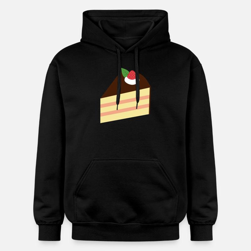 Gâteau - Sweat à capuche Softstyle® Gildan Unisexe - noir