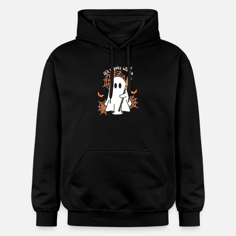 Fantôme de la saison effrayante - Sweat à capuche Softstyle® Gildan Unisexe - noir