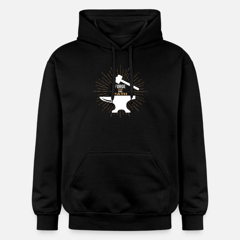 Tracez votre propre chemin - Sweat à capuche Softstyle® Gildan Unisexe - noir
