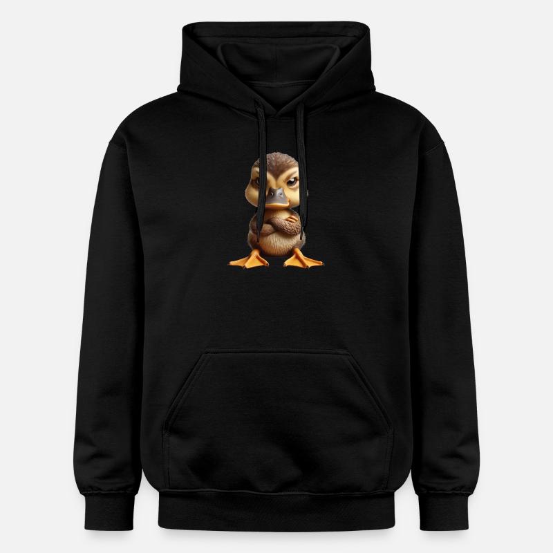 poussin grim 1 - Sweat à capuche Softstyle® Gildan Unisexe - noir