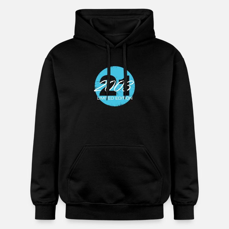 Edition limitée 21 ans d’âge - Sweat à capuche Softstyle® Gildan Unisexe - noir