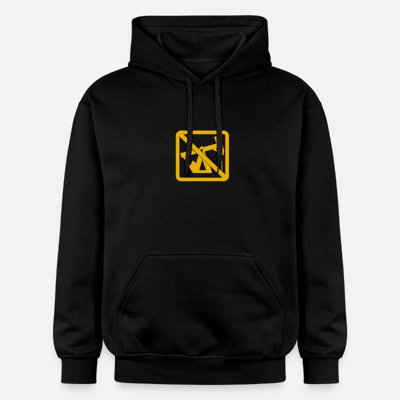 INTERD PETROL - Sweat à capuche Softstyle® Gildan Unisexe - noir
